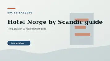 Hotel Norge by Scandic i Bergen sentrum ved Byparken og Torgallmenningen