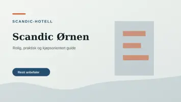 Scandic Ørnen illustrert som scandic-hotell hos Hotell Bergen