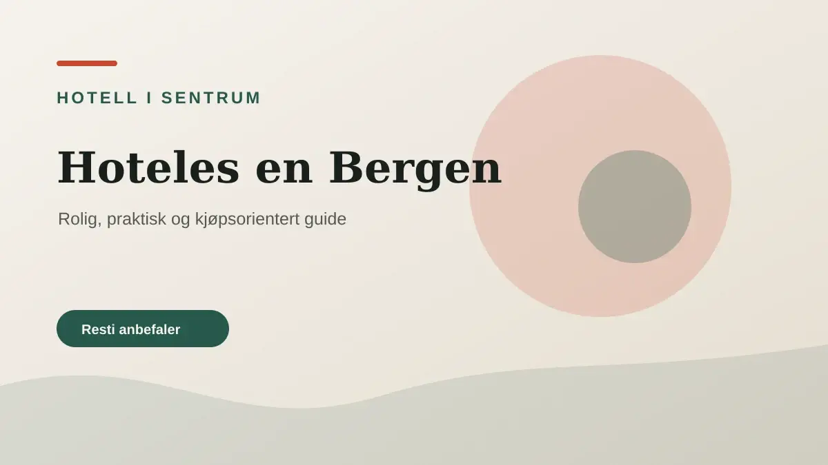 Hoteles en Bergen cerca del puerto, Bryggen y el centro