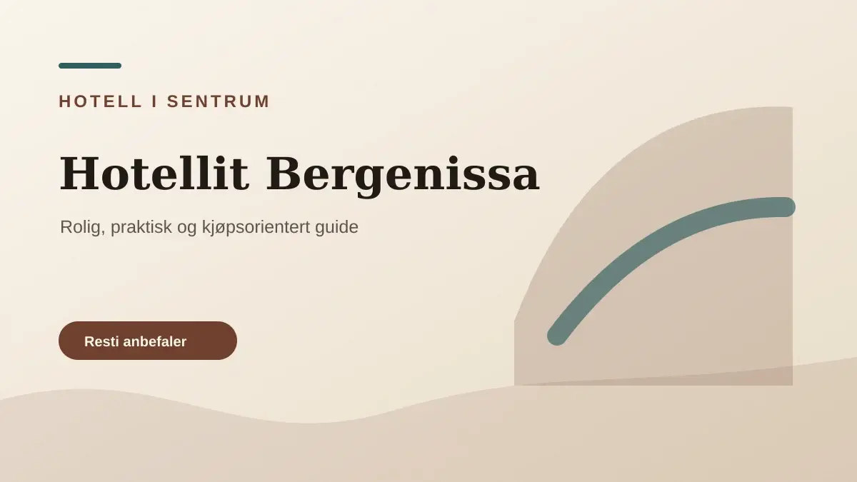 Hotellit Bergenissä keskustan, Bryggenin, sataman ja vuorten lähellä