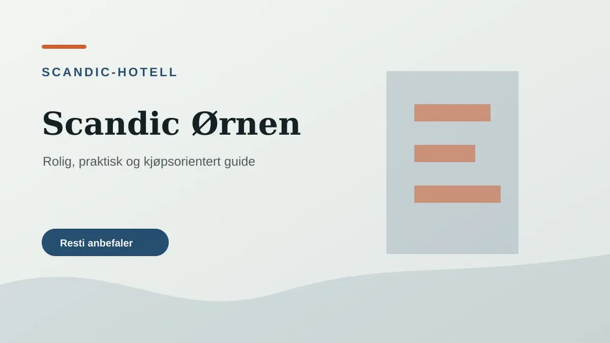 Scandic Ørnen illustrert som scandic-hotell hos Hotell Bergen